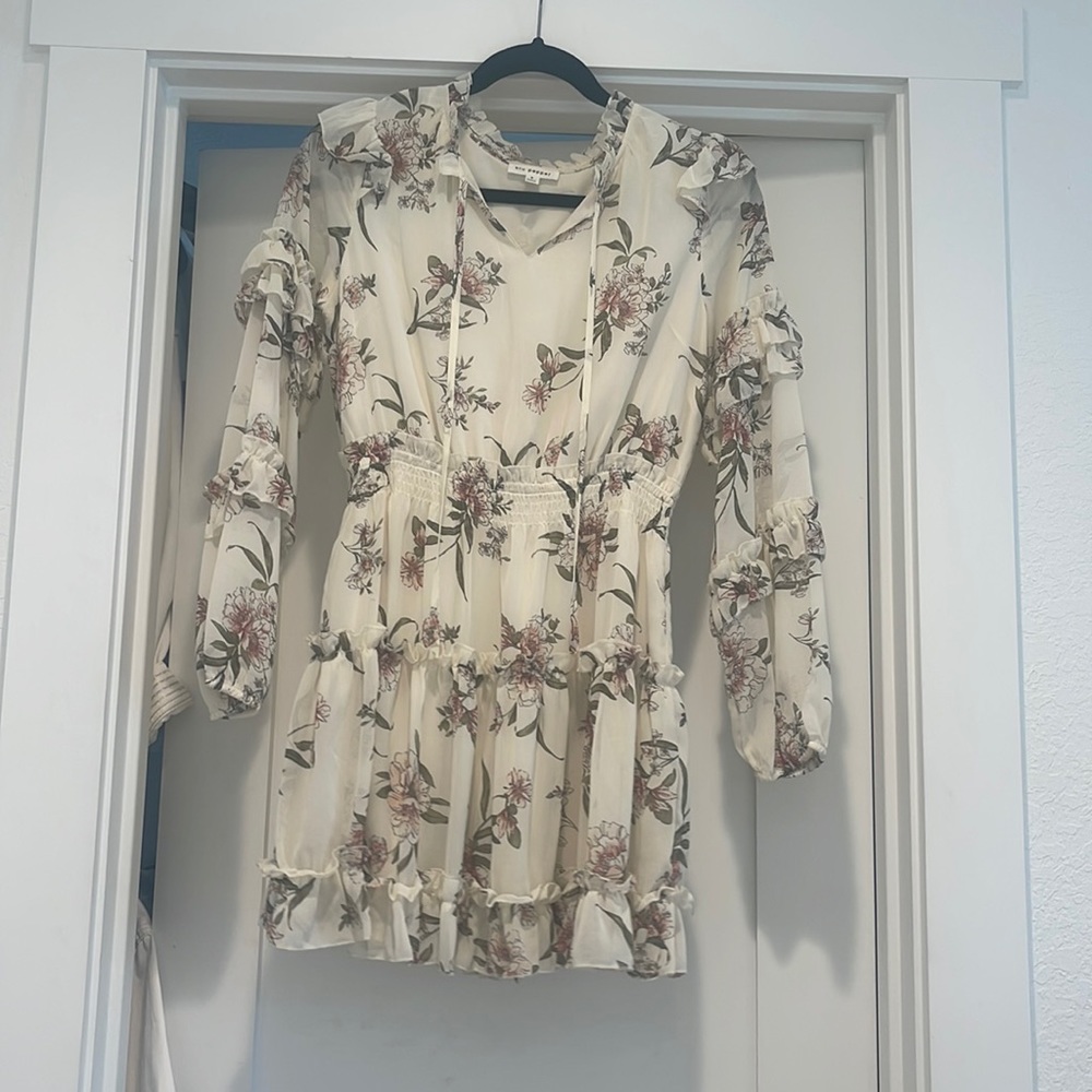 Blu Pepper floral mini dress